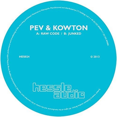 Pev & Kowton: Raw Code / Junked (12-Inch Single)