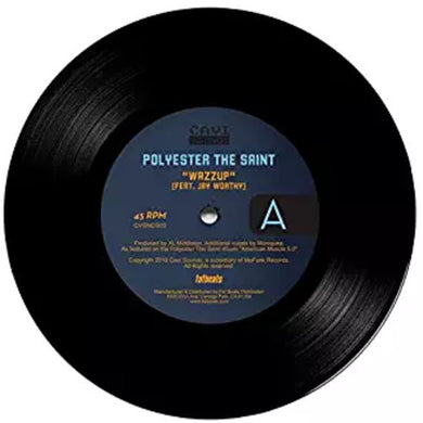 Polyester the Saint: Wazzup Feat. Jay Worthy / Modern Funk Dub Version (7-Inch Single)