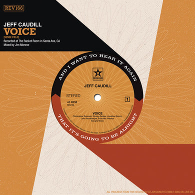 Caudill, Jeff: Voice / Wishing Well (teal Vinyl) (7-Inch Single)