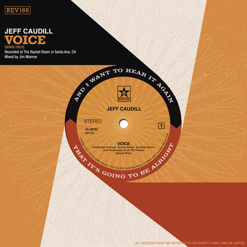 Caudill, Jeff: Voice / Wishing Well (teal Vinyl) (7-Inch Single)