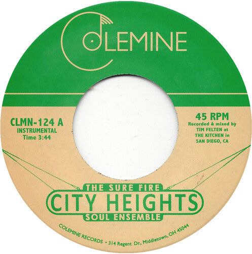 Sure Fire Soul Ensemble: City Heights / Strollin' Adams (7-Inch Single)