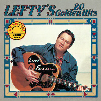 Frizzell, Lefty: Lefty's 20 Golden Hits (Vinyl LP)