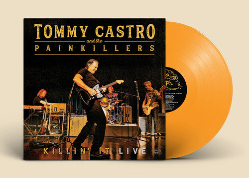 Tommy Castro & the Painkillers: Killin' It Live (Orange Vinyl) (Vinyl LP)