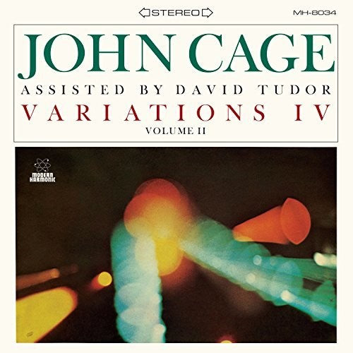Cage, John / Tudor, David: Variations IV, Vol. 2 (Vinyl LP)