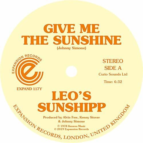 Leo's Sunshipp: Give Me The Sunshine (12-Inch Single)