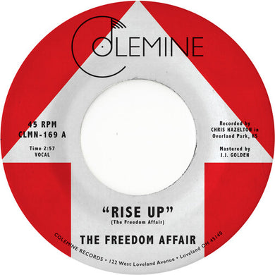 Freedom Affair: Rise Up (Blue Colored Vinyl) (7-Inch Single)