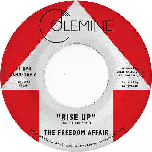 Freedom Affair: Rise Up (Blue Colored Vinyl) (7-Inch Single)