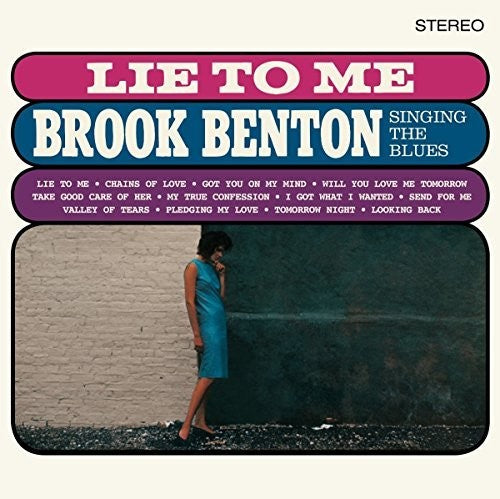 Benton, Brook: Lie To Me: Brook Benton Singing The Blues + 2 Bonus Tracks (Vinyl LP)