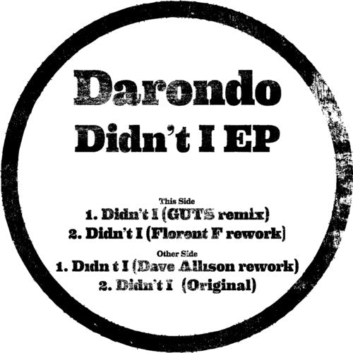 Darondo: Didn't I (Vinyl LP)