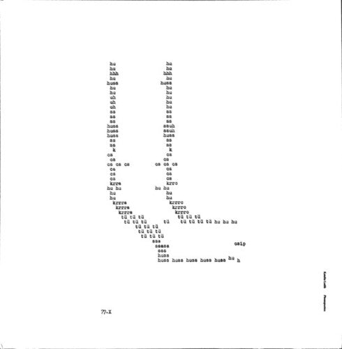 Ladik, Katalin: Phonopoetics (Vinyl LP)