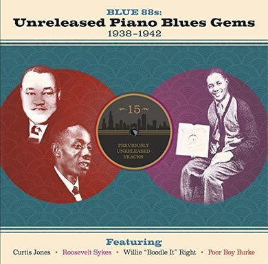 Blue 88S: Unreleased Piano Blues Gems / Various: Blue 88s: Unreleased Piano Blues Gems (Various Artists) (Vinyl LP)
