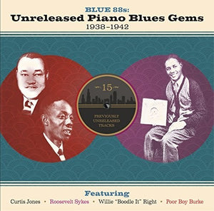 Blue 88S: Unreleased Piano Blues Gems / Various: Blue 88s: Unreleased Piano Blues Gems (Various Artists) (Vinyl LP)