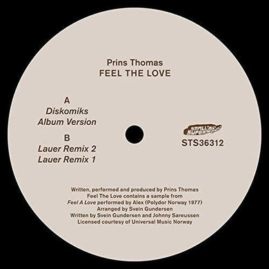 Prins Thomas: Feel The Love (12-Inch Single)