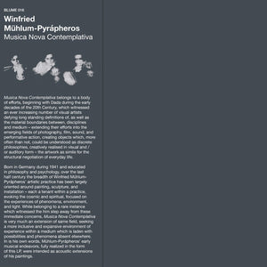Muhlum-Pyrapheros, Winfried: Musica Nova Contemplativa (Vinyl LP)