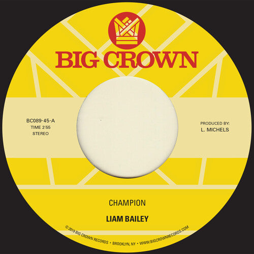 Bailey, Liam: Champion / Please Love Me Again (7-Inch Single)