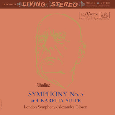Alexander Gibson: Sibelius: Symphony No. 5 & Karelia Suite (Vinyl LP)