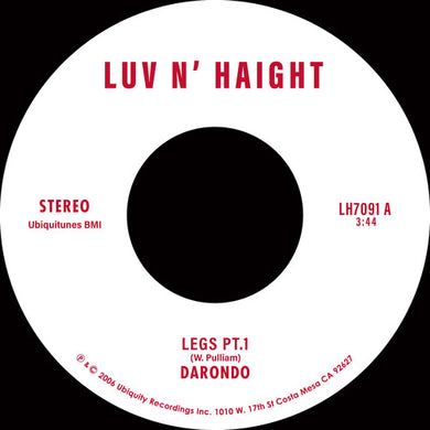 Darondo: Legs Pt. 1 / Let My People Go (7-Inch Single)