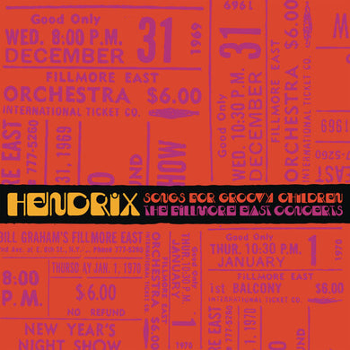 Hendrix, Jimi: Songs For Groovy Children: The Fillmore East Concerts (Vinyl LP)
