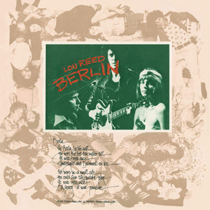 Reed, Lou: Berlin (Vinyl LP)