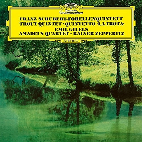 Gilels / Amadeus Quartet: Piano Quintet in a D.667: The Trout / String Quart (Vinyl LP)