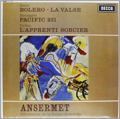 Ansermet: Bolero la Valse / Pacific 231 (Vinyl LP)