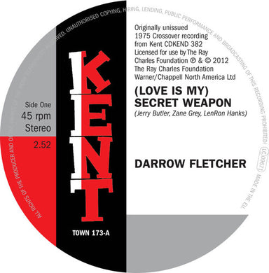Fletcher, Darrow: (Love Is My) Secret Weapon / It's No Mistake (7-Inch Single)