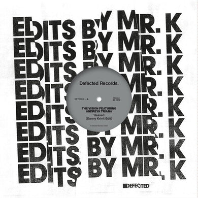 Krivit, Danny: Edits By Mr. K (12-Inch Single)