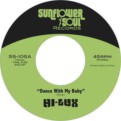 Hi-Lux: Dance With My Baby B/w Don't Blame Me (7-Inch Single)