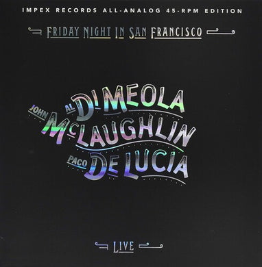 Di Meola, Al / McLaughlin, John / De Lucia, Paco: Friday Night In San Francisco (Vinyl LP)
