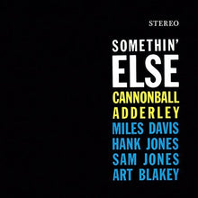 Adderley, Cannonball: Somethin Else (Vinyl LP)