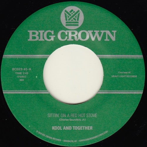 Kool & Together: Sittin On A Red Hot Stove / Nassau Beat (7-Inch Single)