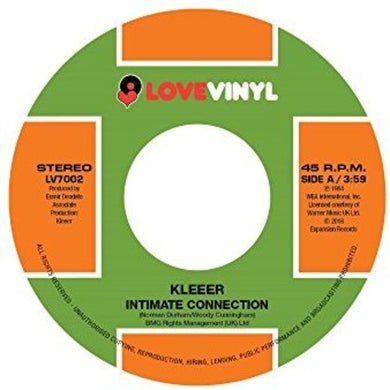 Kleeer: Intimate Connection / Tonight (7-Inch Single)
