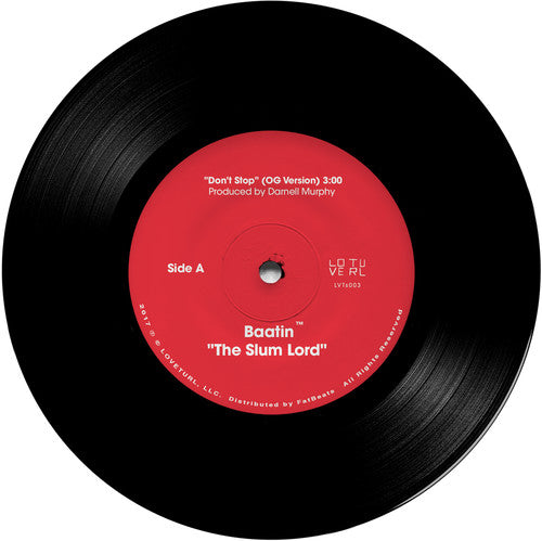 Baatin: Don't Stop / Don't Stop (Dakim Remix) (7-Inch Single)