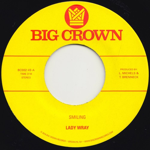 Lady Wray: Smiling / Make Me Over (7-Inch Single)