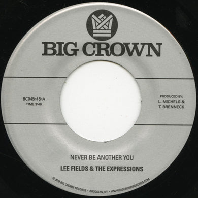 Fields, Lee: Never Be Another You / Lover (7-Inch Single)