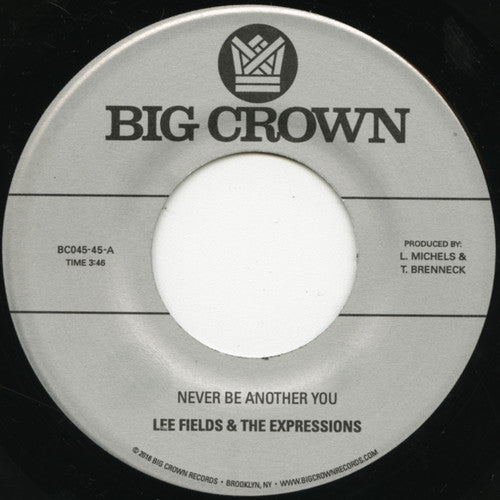 Fields, Lee: Never Be Another You / Lover (7-Inch Single)