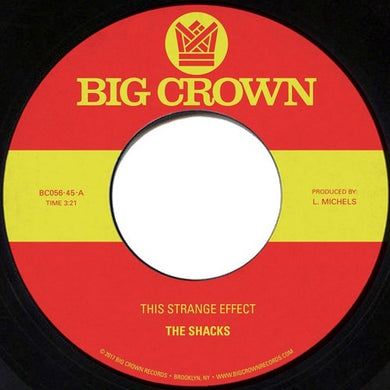 Shacks: This Strange Effect / Hands In Your Pocket (7-Inch Single)