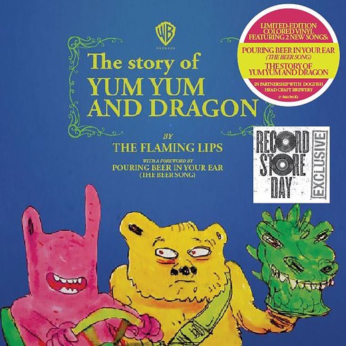 The Flaming Lips: Pouring Beer In Your Ear / Yum Yum & Dragon (7-Inch Single)