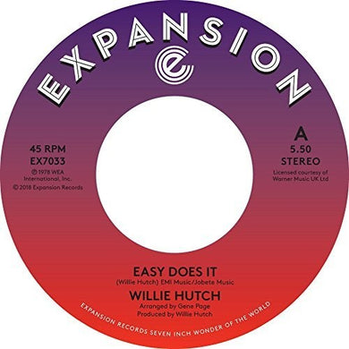 Hutch, Willie: Easy Does It / Kelly Green (7-Inch Single)