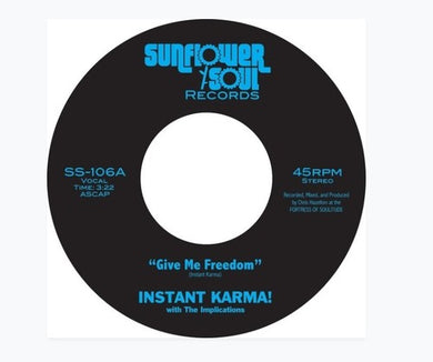 Instant Karma!: Give Me Freedom / Shine On (7-Inch Single)
