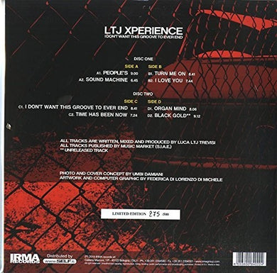 Ltj Xperience: I Don't Want This Groove To Ever End (Vinyl LP)