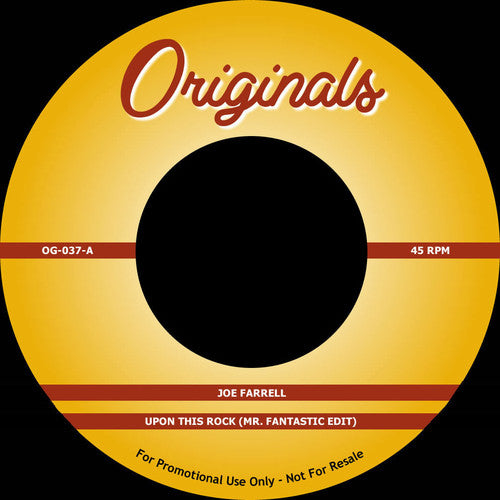 Farrell, Joe / Artifacts: Upon This Rock / Whassup Now Muthafucka? (7-Inch Single)