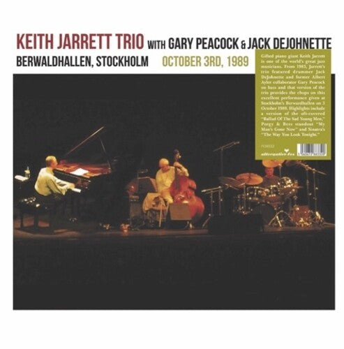 Keith Jarrett: Berwardhallen, Stockholm October 3rd (Vinyl LP)