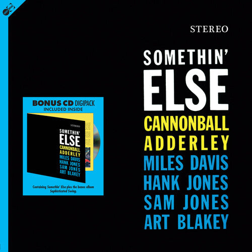 Adderley, Cannonball: Somethin Else [180-Gram LP With Bonus Tracks & Bonus CD] (Vinyl LP)