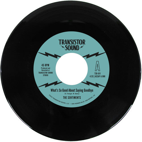 Sentiments: What'S So Good About Saying Goodbye / Instrumental (7-Inch Single)