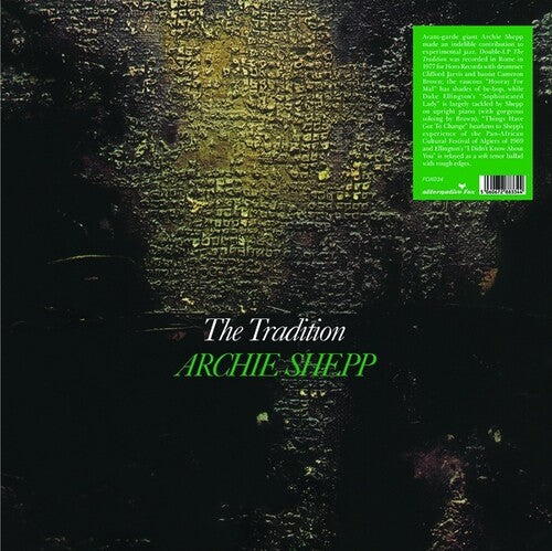 Archie Shepp: Tradition (Vinyl LP)