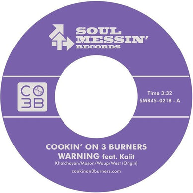 Cookin' on 3 Burners: Warning / The Jump Off (7-Inch Single)