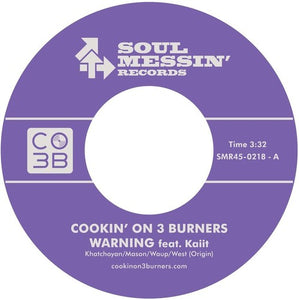 Cookin' on 3 Burners: Warning / The Jump Off (7-Inch Single)