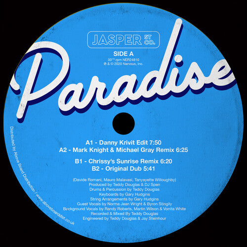 Jasper st. Co.: Paradise (12-Inch Single)