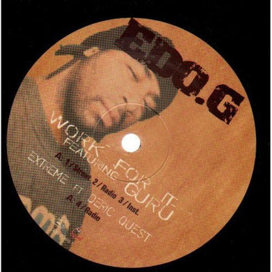 Edo.G.: Work For It/Situations (12-Inch Single)